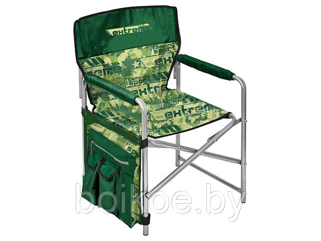 Кресло складное туристическое NIKA (с карманами, допуст. нагрузка 120 кг) - фото 1 - id-p92962426