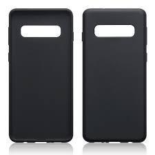 Чехол-накладка для Samsung Galaxy S10 (силикон) G973 черный