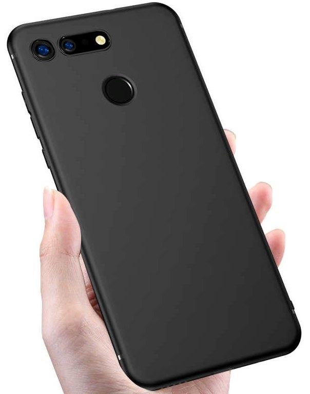 Чехол-накладка Huawei Honor V20 (силикон) черный