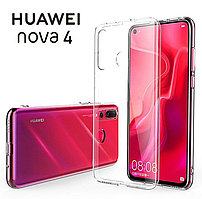 Чехол-накладка для Huawei Nova 4 (силикон) прозрачный