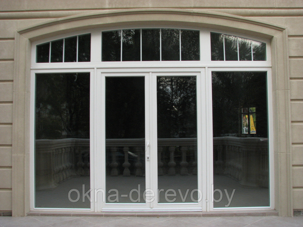Деревянные окна с солнцезащитными стеклами - фото 1 - id-p58648629