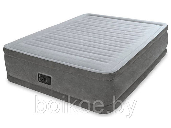 Надувная кровать INTEX Queen Comfort-Plush, 152х203х46 см, встр.эл. насос,, фото 2