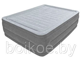 Надувная кровать INTEX Queen Comfort-Plush 152х203х56 см, встр. эл.насос