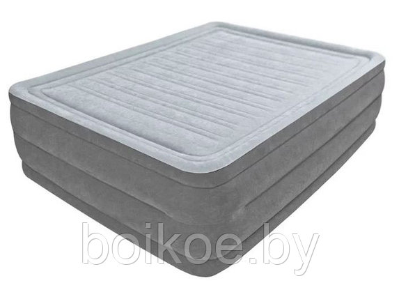 Надувная кровать INTEX Queen Comfort-Plush 152х203х56 см, встр. эл.насос, фото 2