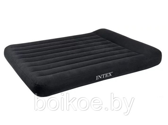 Надувной матрас с подголовником INTEX Queen Classic 152х203х25 см, фото 2