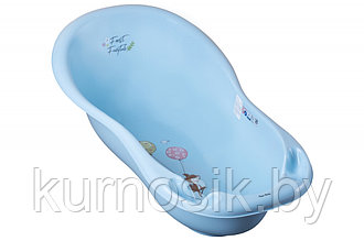 Ванночка детская для купания TEGA "Лесная сказка" 102 см Голубая