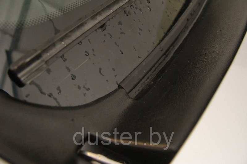 Накладка в проём стеклоочистителей (Жабо) на Renault Duster. - фото 2 - id-p92980161