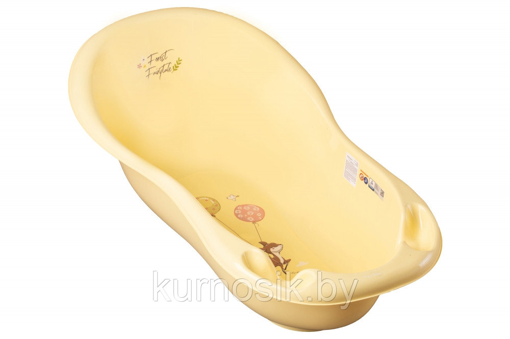 Ванночка детская для купания TEGA "Лесная сказка" 86 см Желтый