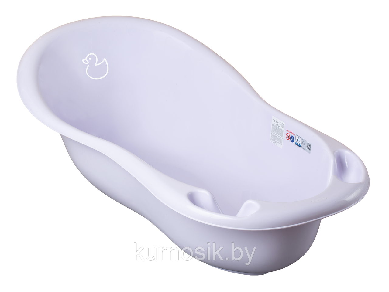 Ванночка детская для купания TEGA "Уточка" 102 см Розовый - фото 2 - id-p92981050