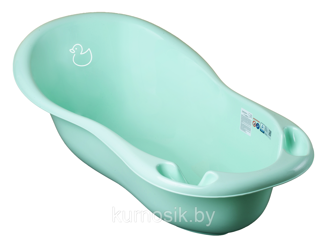 Ванночка детская для купания TEGA "Уточка" 102 см Розовый - фото 4 - id-p92981050