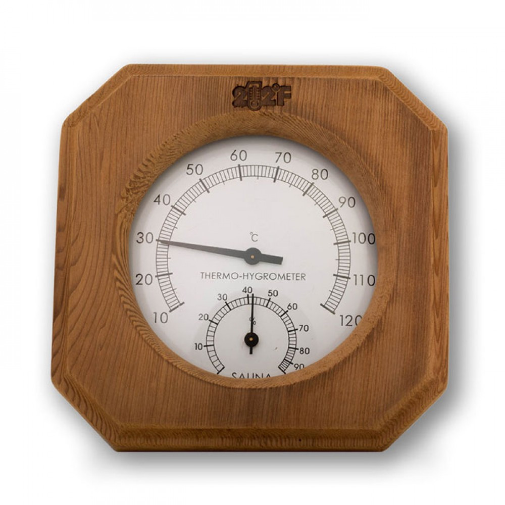 Термогигрометр DW 107 канадский кедр - фото 1 - id-p92982389