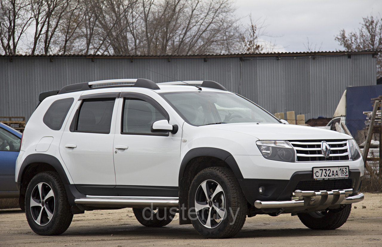 Молдинги дверей (узкие) Renault Duster 2015- PT GROUP (оригинал) - фото 2 - id-p92982344