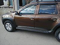 Молдинги дверей (узкие) Renault Duster 2010-2015 PT Group