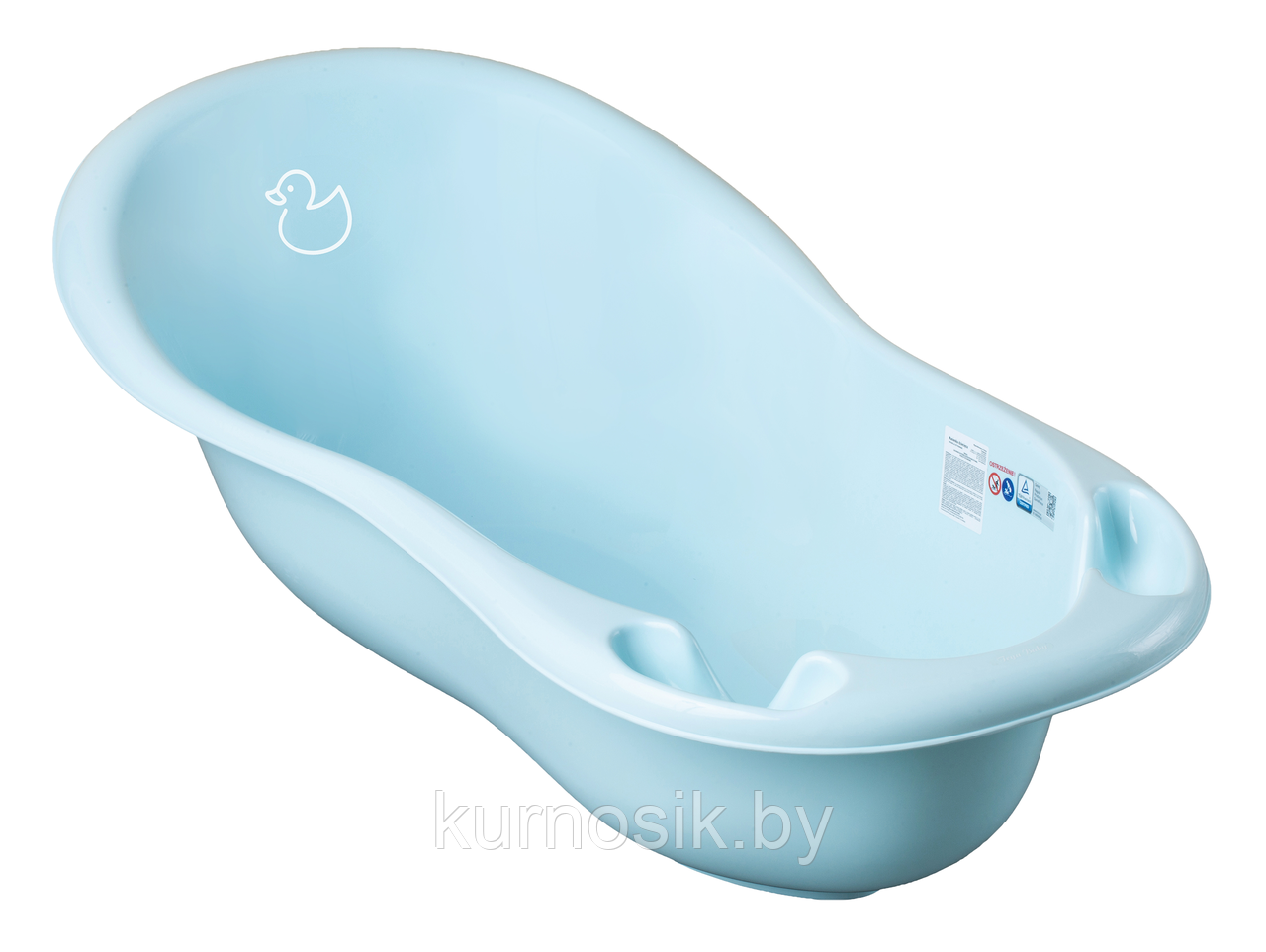 Ванночка детская для купания TEGA "Уточка" 86 см Голубой