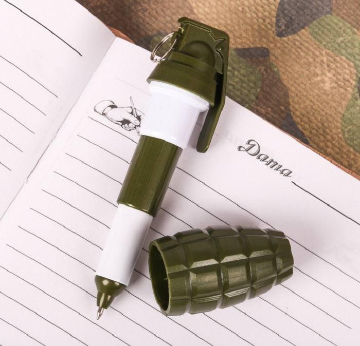 Ручка в форме гранаты «Преодолевай препятствия» - фото 3 - id-p92995810