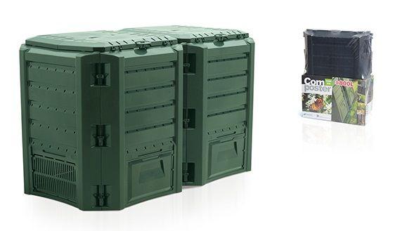 Компостер Prosperplast Module 800 л зеленый - фото 1 - id-p92996203