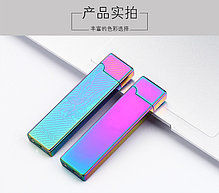Электронная USB зажигалка в подарочной коробке JINLUN, фото 2