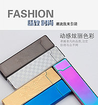 Электронная USB зажигалка в подарочной коробке JINLUN, фото 2
