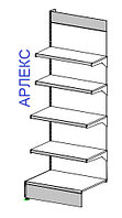 Стеллаж пристенный 1880х700х500