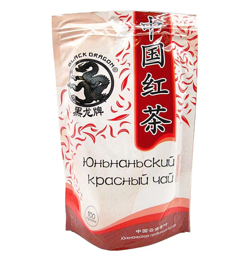 Юньнаньский красный чай Черный Дракон, 100 г