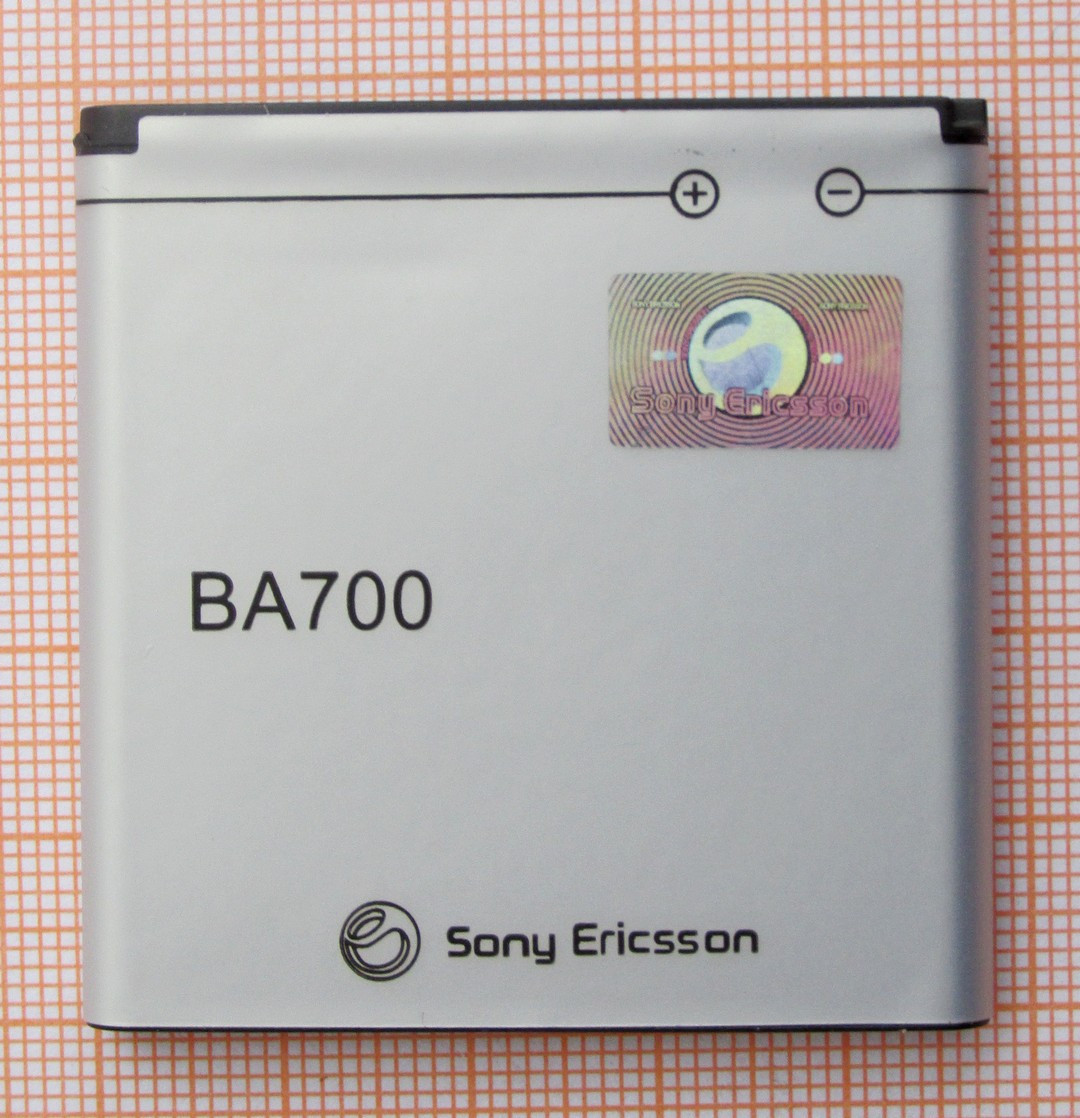 Аккумулятор (батарея) BA700 для Sony Ericsson