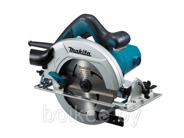 Циркулярная пила MAKITA HS 7601 (1200 Вт, 190х30 мм, до 67 мм) - фото 1 - id-p93021731