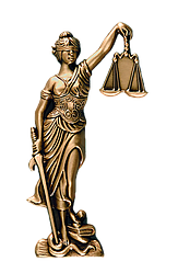 Фемида "Леди юстиции" бронзовая 18×10 см в наличии Bronces Jorda Испания