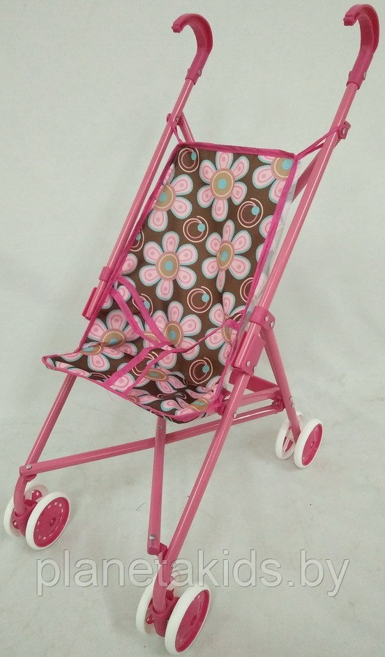 Детская металлическая коляска-трость с поворотными колесами Melobo/Melogo арт. 9302, - фото 3 - id-p93025027