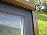 Роллетная москитная сетка на окно коричневая, фото 3