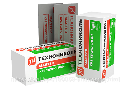 ТехноНиколь ТЕХНОПЛЕКС (пенополистирол) 1200х600х20 (упаковка 0,288м3 / 14,40м2)