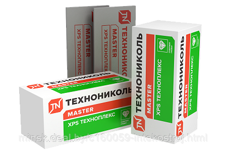 ТехноНиколь ТЕХНОПЛЕКС (пенополистирол) 1200х600х20 (упаковка 0,288м3 / 14,40м2) - фото 1 - id-p93025196