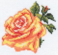 Набор для вышивания крестом «Роза».