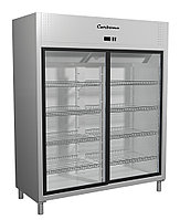 Холодильный шкаф Полюс R1400К (купе) Сarboma Inox