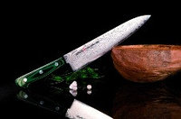 Нож кухонный Шеф Samura Tamahagane