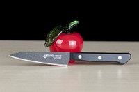 Нож кухонный овощной Samura by Mac Black Fuso