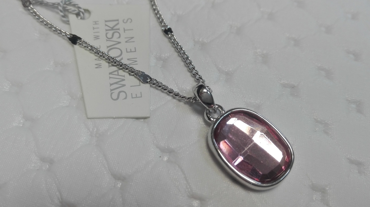 подвеска с кристаллом Swarovski