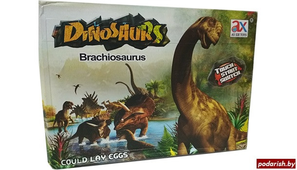 Игровой набор Динозавр Брахиозавр NO.802A (несёт яйца) - фото 2 - id-p93034311