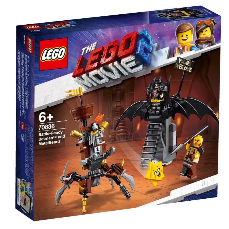 LEGO 70836 Боевой Бэтмен и Железная борода - фото 1 - id-p93045317