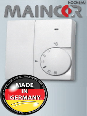 Радиоуправляемый термостат, аналоговый, MAINCOR (Германия) - фото 1 - id-p4555193