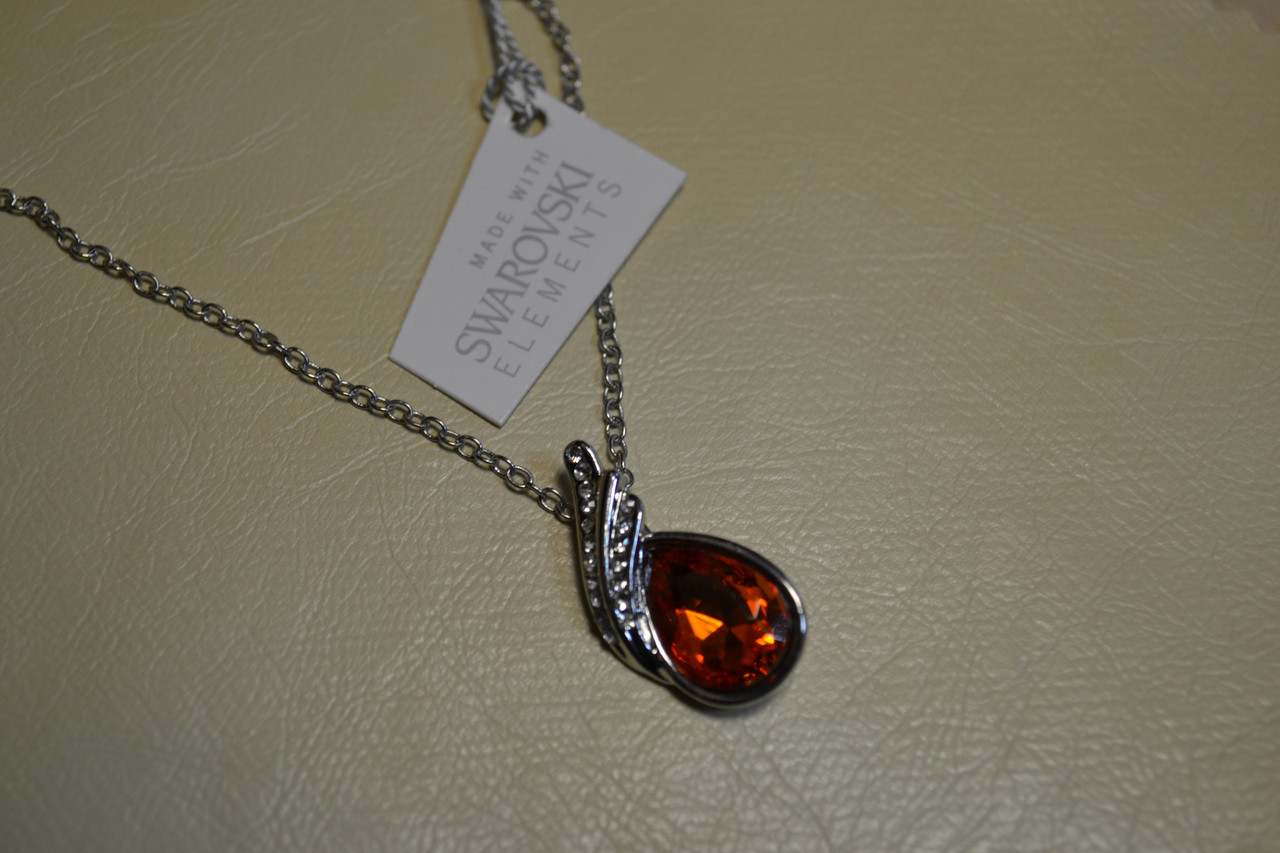 подвеска c кристаллами Swarovski,