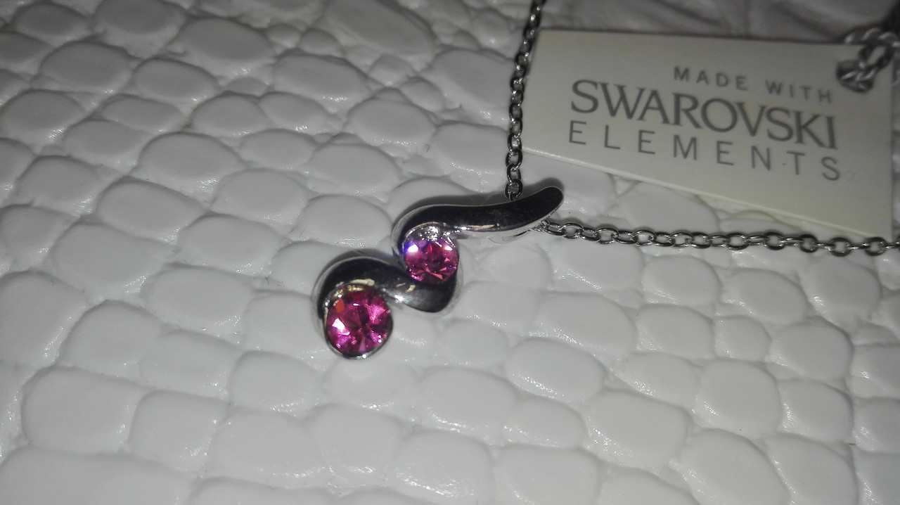 подвеска c кристаллами Swarovski,