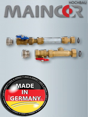 Комплект подключения датчика теплоты, горизонт., MAINCOR (Германия) - фото 1 - id-p4555419