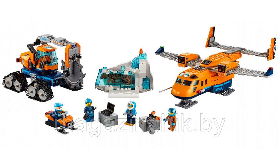 Конструктор Арктический грузовой самолёт 10996 аналог LEGO City 60196 - фото 6 - id-p93060531