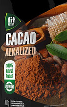 Какао-порошок обезжиренный 1% (алкализованный) элитный "ФитАктив" "Fit Active", пакет 100г 1/12