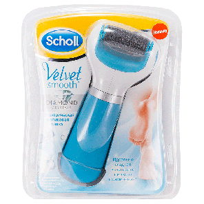 Электрическая роликовая пилка Scholl Velvet с USB кабелем, фото 2