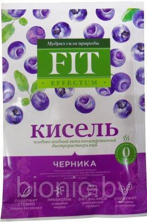 Кисель "ФитЭффектум" витаминизированный "Черника", пакет-саше 30г 1/35, фото 2