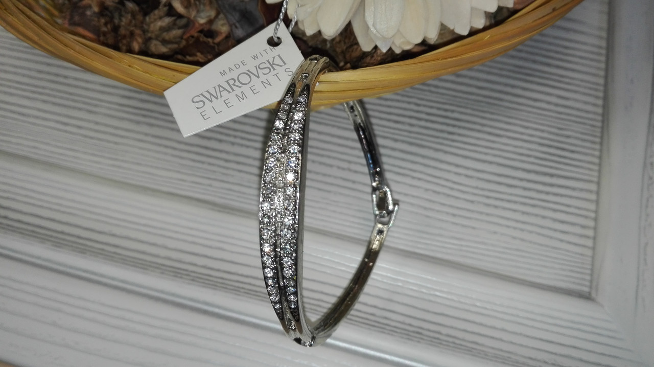 Красивый браслет с кристаллами Swarovski - фото 1 - id-p93100432