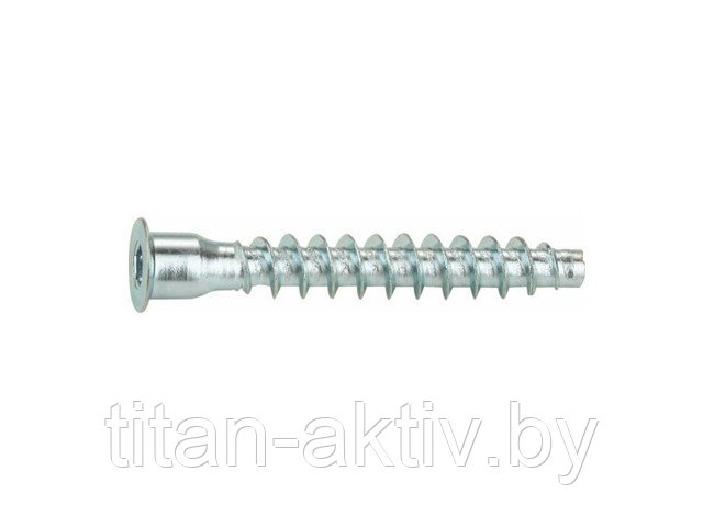 Конфирмат 7.0х70 мм с внутр. шестигр. (1500 шт в коробе) STARFIX