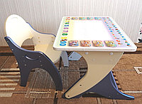 Регулируемый детский столик. Парта детская + стульчик Растишка. Минск, фото 1