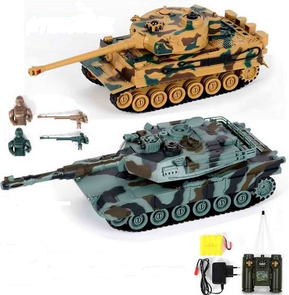 Игровой набор танков Танковое сражение ZYB-B1585-4 - фото 2 - id-p70279755